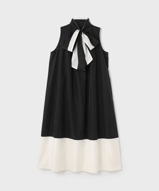 GRACE CONTINENTAL ライトタッサーAラインドレス ブラック
