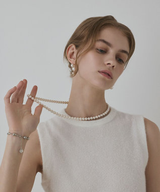 GRACE CONTINENTAL パールマルチwayネックレス シルバー