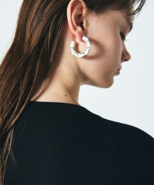 GRACE CONTINENTAL クルーニットカーディガン ブラック