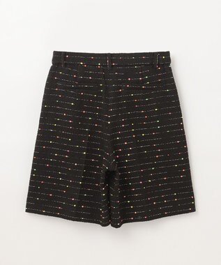 GRACE CONTINENTAL ネオンドットジャガードパンツ ブラック