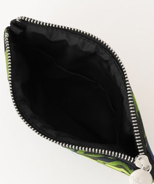 GRACE CONTINENTAL Fabricフラットポーチ ピンク