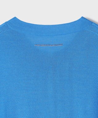GRACE CONTINENTAL ウールシルクニットカーディガン ブルー