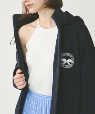 GRACE CONTINENTAL ダンボールフーディー ネイビー