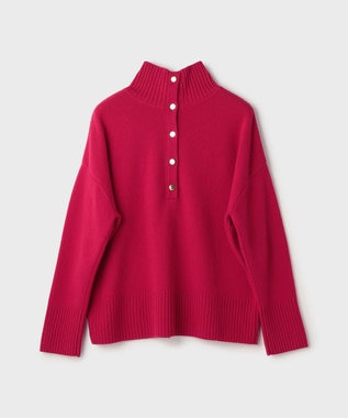 GRACE CONTINENTAL ウールオーバーニットトップ ピンク