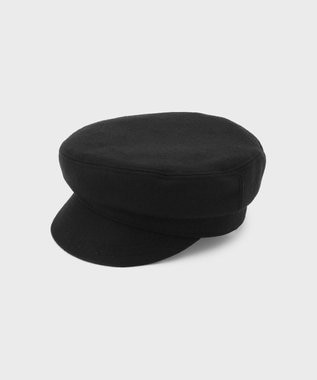 GRACE CONTINENTAL Ferrucio Vecchi ファーキャスケット ブラック