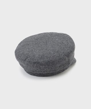 GRACE CONTINENTAL Ferrucio Vecchi ファーキャスケット グレー