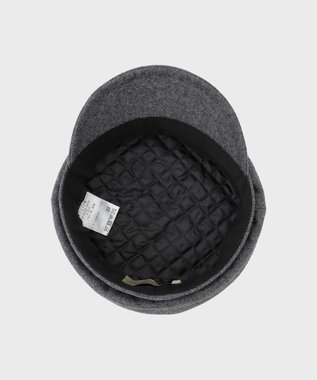 GRACE CONTINENTAL Ferrucio Vecchi ファーキャスケット グレー