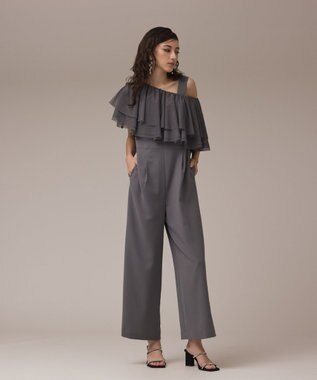 【新品未使用　未開封】GRACE CONTINENTALレースフリルサロペット レースフリルサロペット / GRACE CONTINENTAL | GRACE