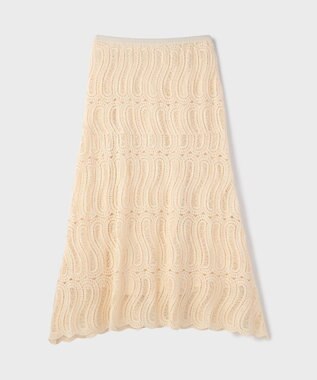 GRACE CONTINENTAL クロシェレーススカート キナリ