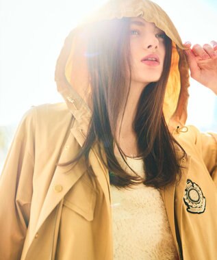 GRACE CONTINENTAL ミリタリー3WAYコート ベージュ