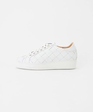 GRACE CONTINENTAL Luca Grossiメッシュスニーカー ホワイト