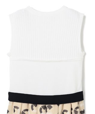 GRACE CONTINENTAL マリンニットワンピース ホワイト