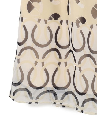 GRACE CONTINENTAL マリンニットワンピース ホワイト