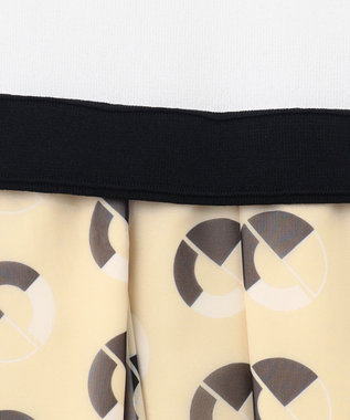 GRACE CONTINENTAL マリンニットワンピース ホワイト