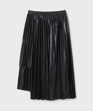 GRACE CONTINENTAL ジャージレイヤースカート ブラック