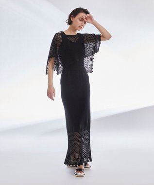 透カシレイヤードニットワンピース Grace Continental Grace Continental グレースコンチネンタル 通販 透カシレイヤードニットワンピース Grace Continental Grace Continental グレースコンチネンタル 通販