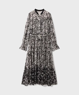 GRACE CONTINENTAL アーバンボタニカルワンピース ベージュ
