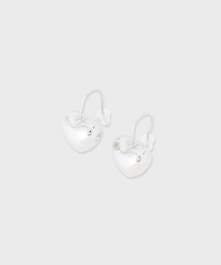 GRACE CONTINENTAL モチーフハートピアス シルバー