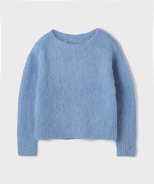 GRACE CONTINENTAL オーバーニットトップ ブルー