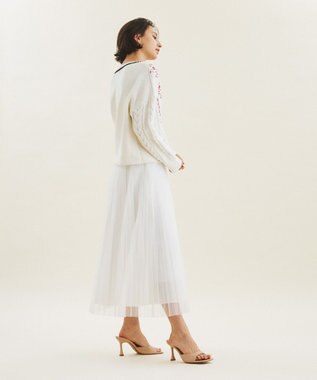 ケーブル刺繍ニットトップ / GRACE CONTINENTAL | GRACE