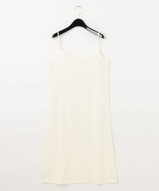 GRACE CONTINENTAL メッシュヘムニットワンピース キナリ