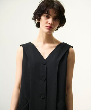 GRACE CONTINENTAL バックボウドレス ブラック