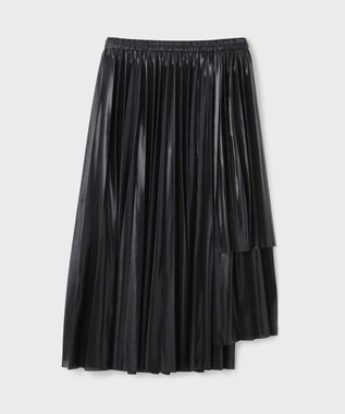 GRACE CONTINENTAL ジャージレイヤースカート ブラック