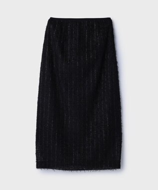 GRACE CONTINENTAL チュールタイトスカート ブラック