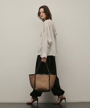 GRACE CONTINENTAL レースバルーンパンツ ブラック