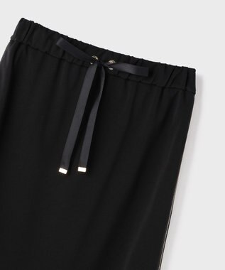GRACE CONTINENTAL サイドジップスカート ブラック