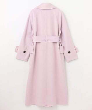 GRACE CONTINENTAL リバートレンチコート ピンク
