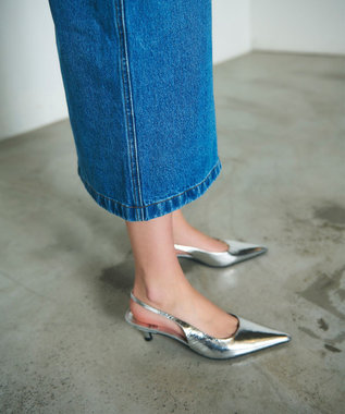 GRACE CONTINENTAL タイトデニムスカート インディゴ