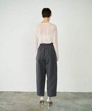 GRACE CONTINENTAL ライトイージーパンツ グレー