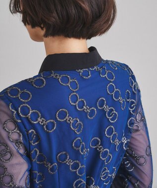 今季 タグ有り グレースコンチネンタル チェーンembワンピース ロングワンピース 正価