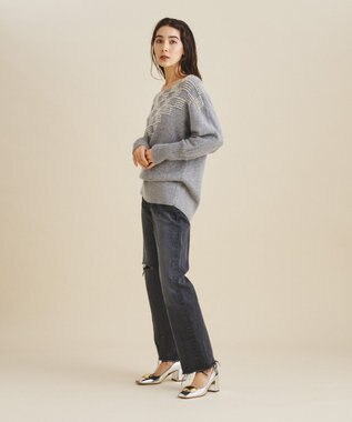 刺繍ドルマンニットトップ / GRACE CONTINENTAL | GRACE