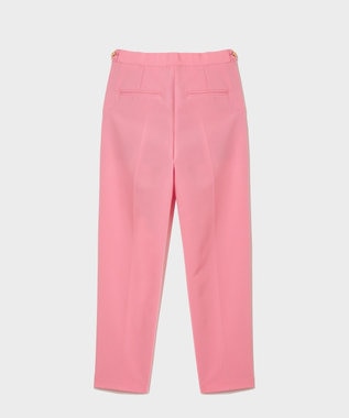 GRACE CONTINENTAL トリアセセンタープレスパンツ ピンク