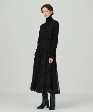 GRACE CONTINENTAL チュールバルーンスカート ブラック