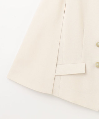 GRACE CONTINENTAL ケープスリーブジャケット ベージュ