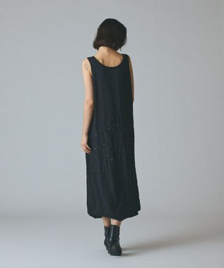 GRACE CONTINENTAL シャイニーembドレス ブラック