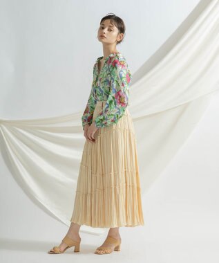 ティアードプリーツスカート / GRACE CONTINENTAL | GRACE CONTINENTAL  