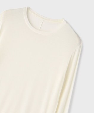 GRACE CONTINENTAL シルクベアカットトップ ホワイト