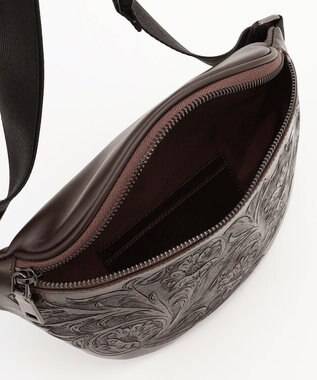GRACE CONTINENTAL Waist bag ダークブラウン