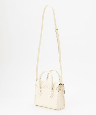 GRACE CONTINENTAL Mini RS Handbag ホワイト