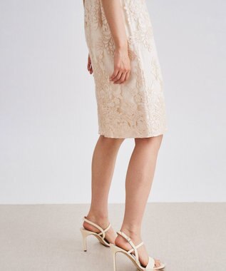 GRACE CONTINENTAL 【オンライン限定ドレス】Eve ベージュ