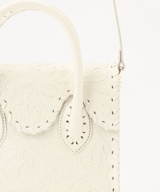 GRACE CONTINENTAL Mini RS Handbag ホワイト