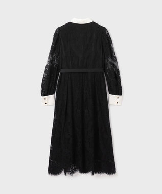 GRACE CONTINENTAL コードレースシャツドレス ブラック