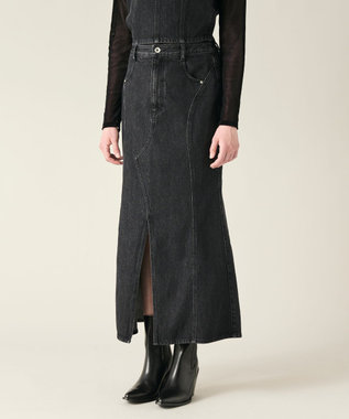 GRACE CONTINENTAL マーメイドデニムスカート ブラック