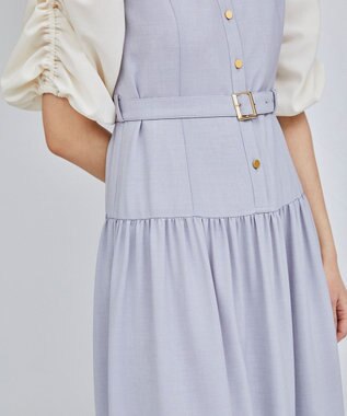 オンライン限定】バイカラーシャツワンピース / GRACE CONTINENTAL オンライン限定】バイカラーシャツワンピース / GRACE CONTINENTAL