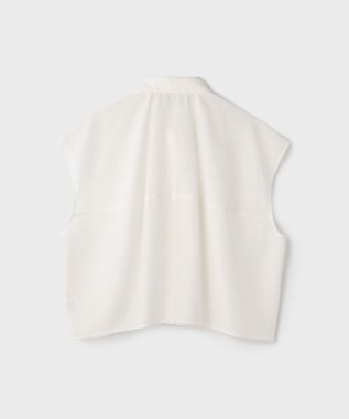 GRACE CONTINENTAL シアードルマントップ ホワイト