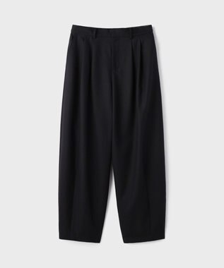 GRACE CONTINENTAL ウールワイドレッグパンツ ブラック